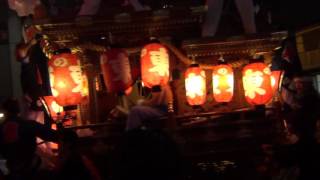 平成28年 平野郷だんじり祭り 杭全神社宮入 野堂東組 2016/07/13(水)