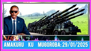 AMAKURU KU MUGOROBA:29/01/2025 IJWI RY'AMERIKA NA #FIDEL NIYONGABO