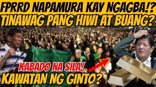 FPRRD MAY BWELTA KAY NGAGBA! NAPAMUR@ AT TINAWAG PANG WANGBU AT HIWI? #dds #duterte