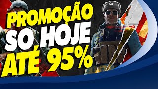 CORRE! MEGA PROMOÇÃO ATÉ 95% DE DESCONTO SÓ HOJE NO PS4 E PS5!