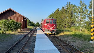 705 913 (ТУ3) Особлага-Тршемешна / 705 913 s vlakem Osoblaha-Třemešná / 705 913 with passenger train