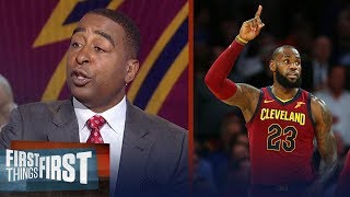 Will LeBron James sign with the Knicks in the offseason? Cris Carter responds | FIRST THINGS FIRST