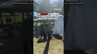 Footage shows man being ARRESTED at Trump Doral #foxnews #news #shorts #lawenforcement #florida