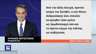 Μητσοτάκης: Μονόδρομος η αυτοδυναμία | 3/6/2023 | ΕΡΤ