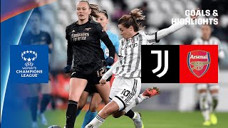 HIGHLIGHTS | Juventus vs. Arsenal -- UEFA Women's Champions League 2022-23 (Italiano)