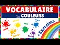 Vocabulaire : Les couleurs || Français