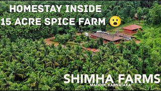 SIMHA FARMS | 2022 | VLOG | KODACHADRI TREK | TRADITIONAL HOME STAY | SPICE FARM  | SHIVAMOGGA