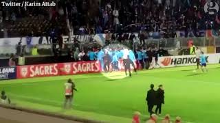 Patrice Evra appears to kick Marseille fan before match