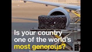 Is your country one of the world’s most generous?