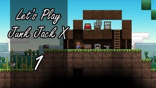 Junk Jack X | Let's Play | Episode: 1 Humble Beginnings