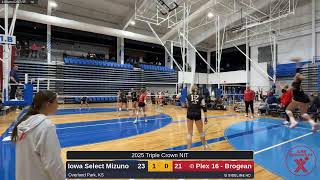 Plex 16 - Brogean vs. Iowa Select Mizuno (2025.02.17)