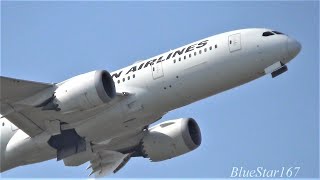 Japan Airlines Boeing 787-8 (JA848J) takeoff from ITM/RJOO (Osaka - Itami Int'l) RWY 32L