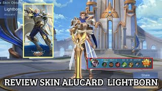 Review skin alucard lightborn auto mengamuk 🔥