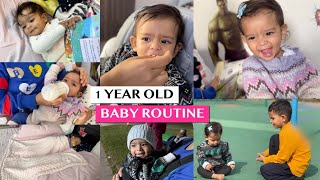 My baby's 24 hour routine | 1 Year Baby Routine | 1 साल के बच्चे का डेली रूटीन