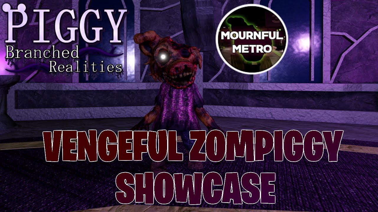 NEW "VENGEFUL ZOMPIGGY" SKIN SHOWCASE IN PIGGY: Branched Realities ...