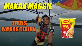 MAKAN MAGGIE ATAS PAYUNG TERJUN ! ASYRAF ROZAMI CUL!K BUDAK