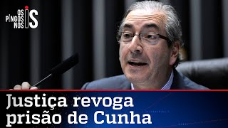 Justiça deixa Cunha livre, leve e solto