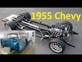 1955 Chevy Art Morrison chassis with IRS & 660hp Wegner LS engine by MetalWorks. Trifive chassis