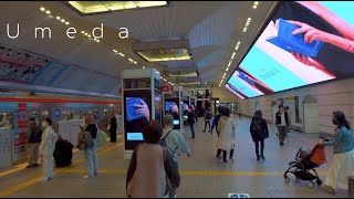 大阪メトロ御堂筋線 梅田駅構内/Osaka Metro Umeda Station Yard