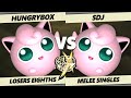 GOML X TOP 8 - Hungrybox (Jigglypuff) Vs. SDJ (Jigglypuff) Smash Melee - SSBM