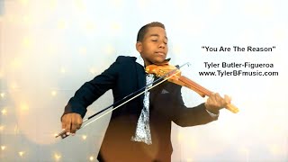You Are The Reason - violin cover - Calum Scott - Tyler Butler-Figueroa Violinist (12) -Survivor-AGT