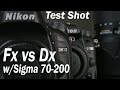 Testing for Clarity the Sigma 70-200 on Full Frame vs Crop Sensor