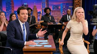 Jimmy Fallon SPEECHLESS When Dove Cameron Suddenly Walks Off Stage After Hearing This Name