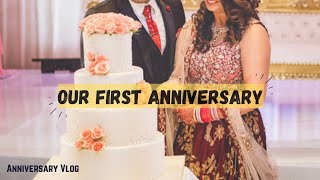 Our First Anniversary | Wedding Anniversary Vlog | 9 October 2022 |  First Wedding Anniversary