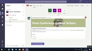 Microsoft Teams Indonesia - Cara menggunakan Aplikasi Kolaborasi MS Teams