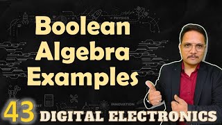 Boolean Algebra Solved Examples Part 1