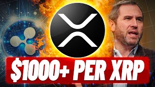 XRP HOLDERS PLEASE LISTEN - THIS COULD CAUSE XRP TO BE WORTH OVER $1000