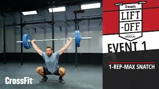 CrossFit Liftoff: Event 1–Snatch