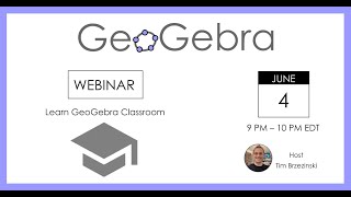 Learn GeoGebra Classroom