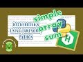 hackerrank's Simple Array Sum explanations using python