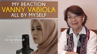 All By Myself - Céline Dion - Cover By Vanny Vabiola -. Reaction