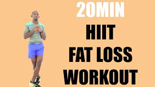 20 MINUTE HIIT FAT LOSS WORKOUT/ Fat Burning High Intensity Workout