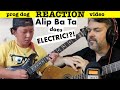 Alip Ba Ta Plays PRS Electric Guitar 