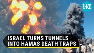 Hamas Falls Prey To Its Own Booby Traps; Israel Tears Down Tunnels In Gaza | Watch