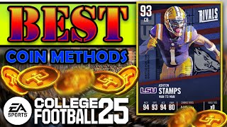 DO THIS NOW! College Football 25 Coin Making Method! CFB 25 ULTIMATE TEAM METHOD