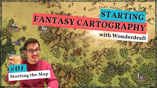 Mapmaking in Wonderdraft 01: Basics of Creating Coastlines