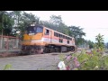 srt. รถไฟสายใต้ยามเย็นที่สถานีรถไฟสุราษฎร์ธานี surat thani train station