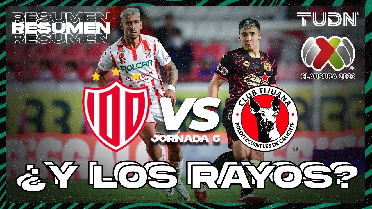 Resumen Y Goles | Necaxa Vs Tijuana | Liga Mx - CL2023 J5 | TUDN - YouTube