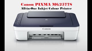 PIXMA MG2577S Canon Printer unboxing / Installation and full setup