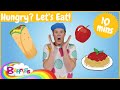 Hungry?! Kids songs all about FOOD | 10 Minute Compilation