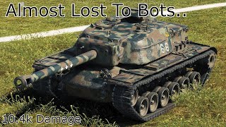 T110E4, Almost Lost To Bots. [10.4k Damage]