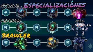 GUIA PERFECTA DE ESPECIALIZACIONES | TODO LO QUE DEBES SABER- War Robots