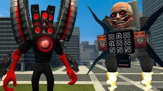 UPGRADE SPEAKERMAN TITAN AND CAMERAMAN TITAN VS ALL 1-78 SKIBIDI TOILET BOSSES in Garrys Mod #266