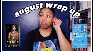 everything i read in august! *monthly reading wrap up*