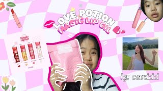 รีวิว lip oil Love potion 💕 | ซ้อการ์ด