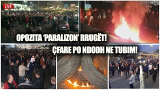 Opozita ‘paralizon’ rrugët! Mosbindja civile, cfare ndodhi ne protesten e PD